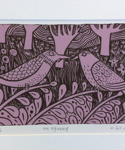 New Beginning's. Framed screenprint. - Image 3