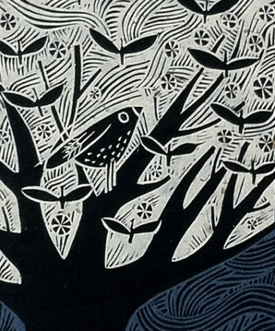 Alternative view of Butterfly Leaves- Navy