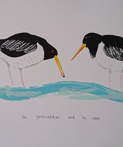 Alternative view of The Oystercatcher and the Clam