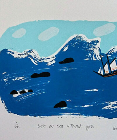 Lost at Sea Without You. Framed - Image 3