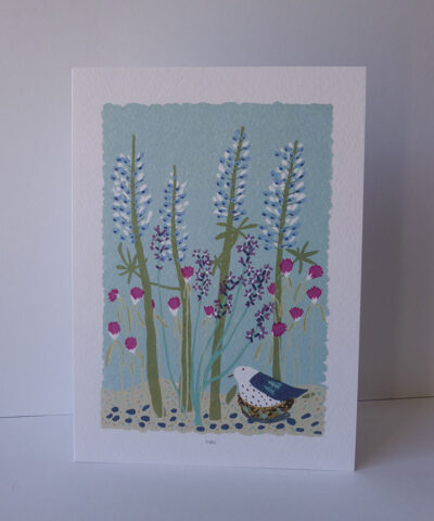 Alternative view of Home. Greetings card.