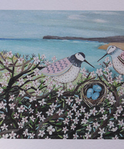 Our Nest. Greetings card.