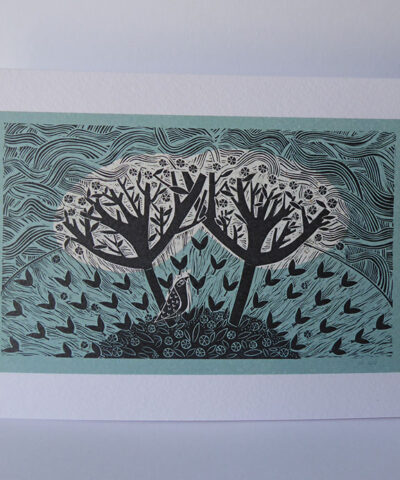 Alternative view of The Betrothal. Greetings card