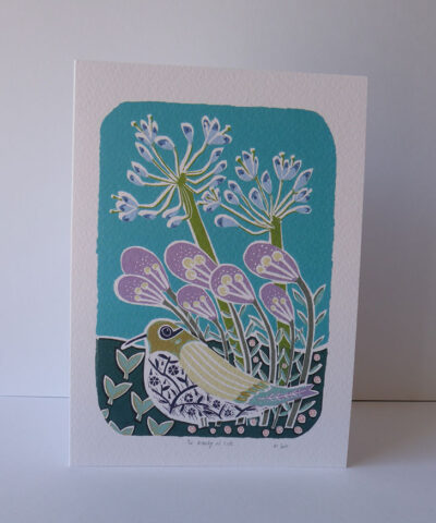 Alternative view of The Beauty of Life greeting card.