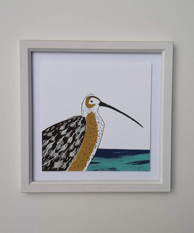 The Knight of Feathers. Framed