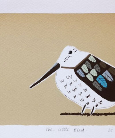 Alternative view of The Little Bird. Framed.