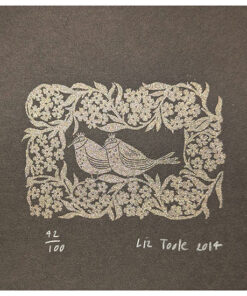 Royal Birds. Small screenprint