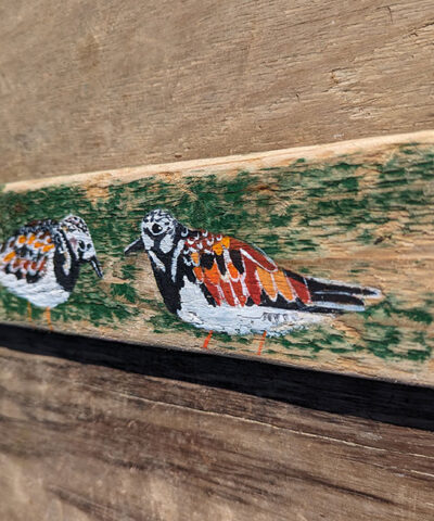 Nelly and Ned. Welsh driftwood - Image 3