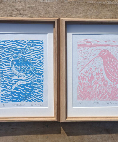 Reflection and Growth framed