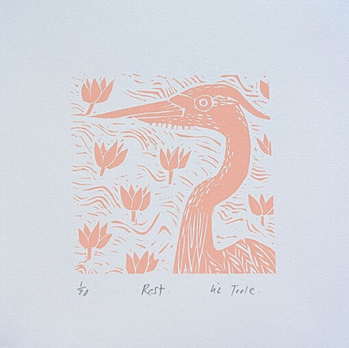 3 x screenprints. Rest, Gather, Strength - Image 2