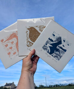 3 x screenprints. Rest, Gather, Strength