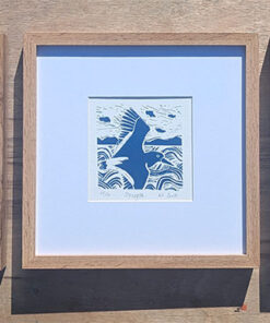 3 x framed screenprints. Rest, Gather, Strength