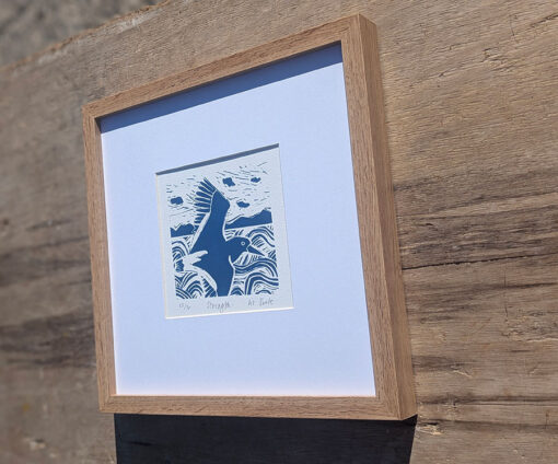 3 x framed screenprints. Rest, Gather, Strength - Image 8