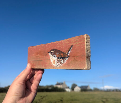 Oswald the Wren. Welsh driftwood - Image 3