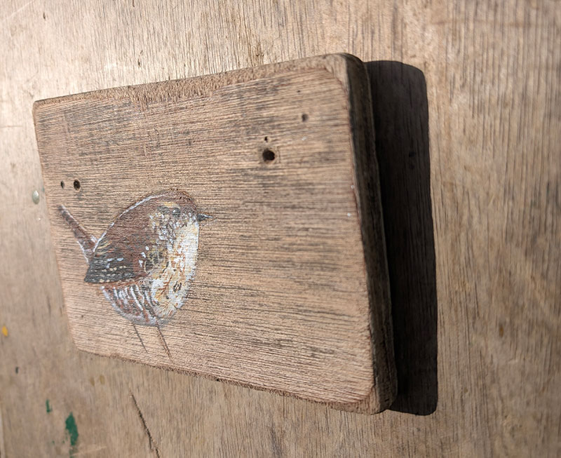 Vinny the Wren. Welsh driftwood - Image 3