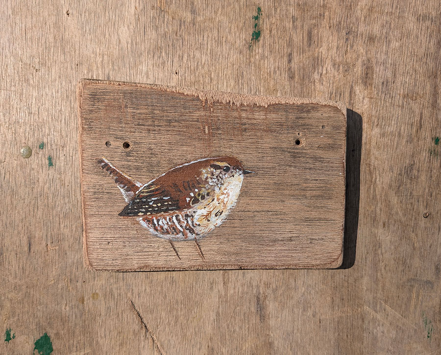 Vinny the Wren. Welsh driftwood - Image 2