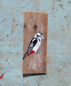 Clyde the Woodpecker. Essex driftwood