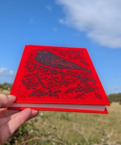 Alternative view of 4 x hand printed blackbird hardback note/sketchbook. Only an edition of 40